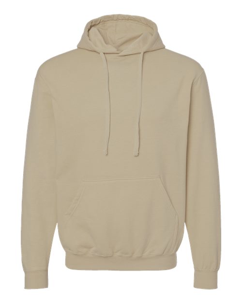 Tultex Unisex Fleece Hooded Sweatshirt - Sand Front
