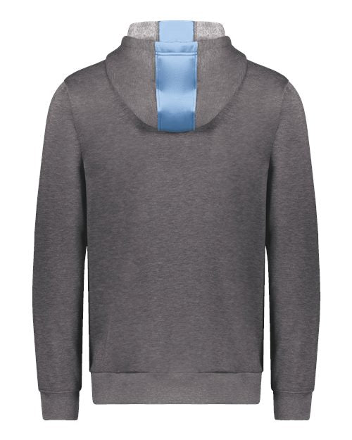 Augusta Sportswear Unisex Eco Revive™ Three-Season Triblend Fleece Hooded Sweatshirt - Back