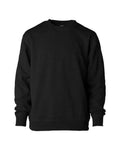 Independent Trading Co. Toddler Lightweight Special Blend Crewneck Sweatshirt - Black Front