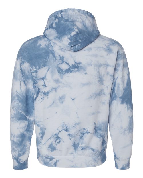 Colortone Unisex Crystal Wash Hooded Sweatshirt - Back