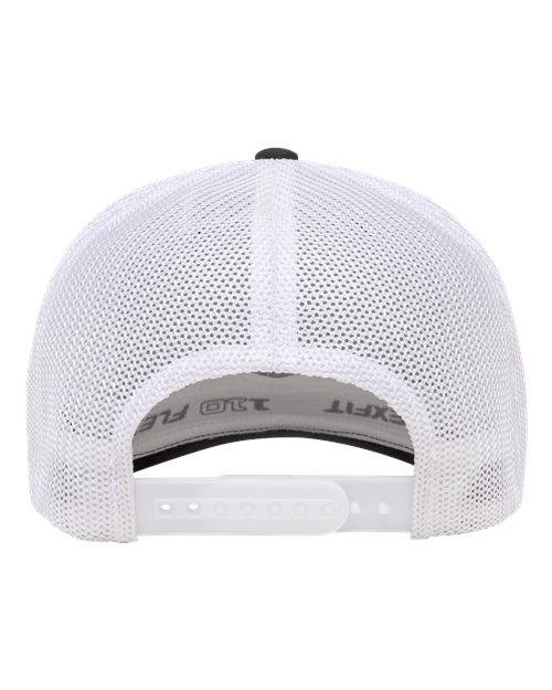 110® Recycled Mesh Cap - Black/ White Back