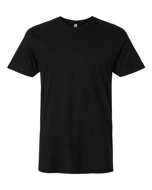 LAT Unisex Eco Jersey Tee - Black Front