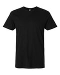LAT Unisex Eco Jersey Tee - Black Front