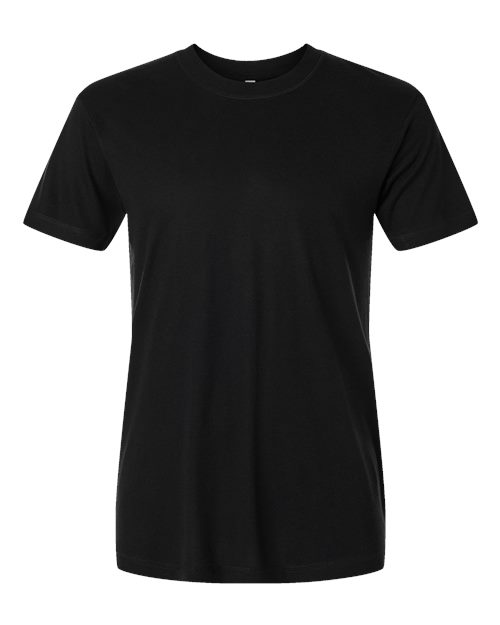 LAT Unisex Bamboo Tee - Black Front