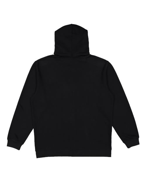 LAT Unisex Full-Zip Hoodie Sweatshirt - Back