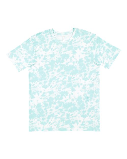 LAT Unisex Fine Jersey Tee - Island Tie Dye Front