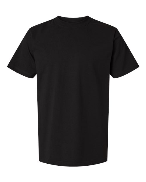 Tultex Unisex Heavyweight Street T-Shirt - Black Front