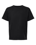 Youth Fine Jersey Tee - Black Front