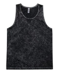 Colortone Unisex Mineral Wash Tank Top - Mineral Black Front