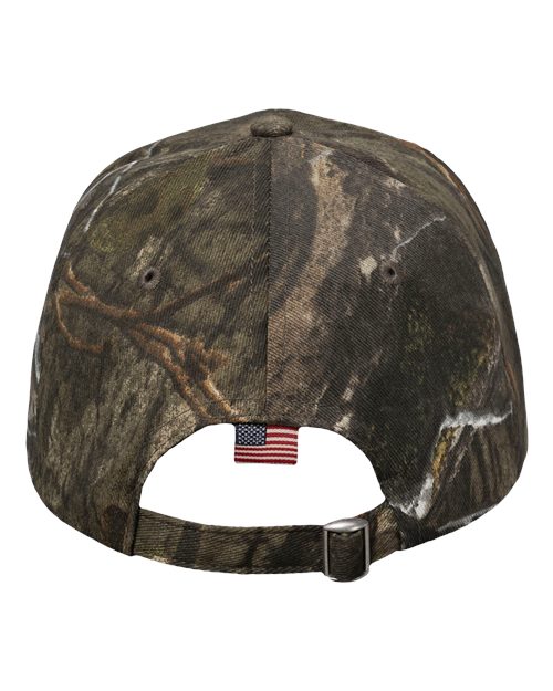 Kati Camo Woven USA Flag Cap - Back