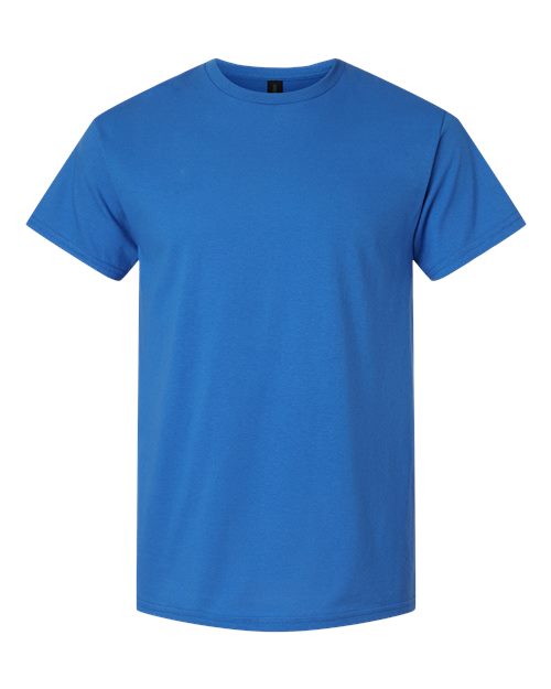Gildan Unisex Light Cotton T-Shirt - Royal Front