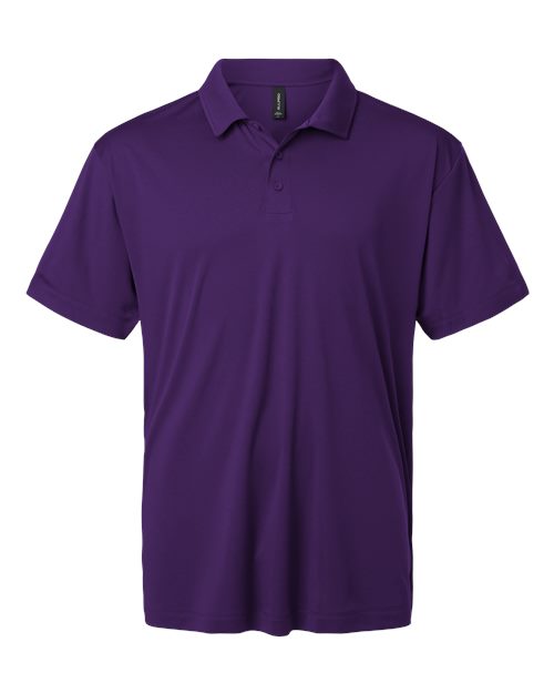 AllPro Men's Pro-Lock Performance Polo - Purple Front