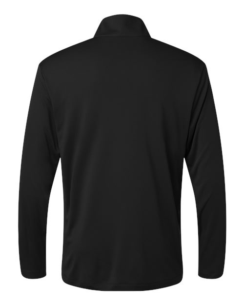 Men's Pro-Lock Performance Quarter-Zip Pullover - Black Back