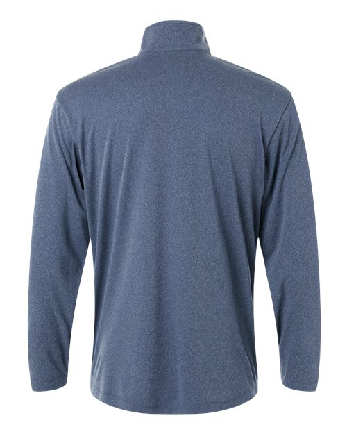 Men's Pro-Lock Performance Quarter-Zip Pullover - Heather Navy Back