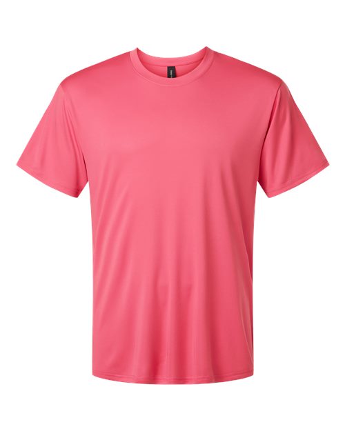 AllPro Men's Pro-Lock Performance T-Shirt - Bright Pink Front