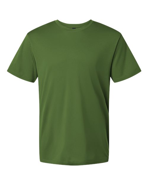AllPro Men's Pro-Lock Performance T-Shirt - Olive Green Front