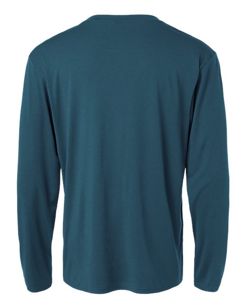 Unisex Pro-Lock Performance Long Sleeve T-Shirt - Atlantic Blue Back