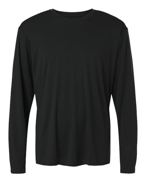 Unisex Pro-Lock Performance Long Sleeve T-Shirt - Black Front