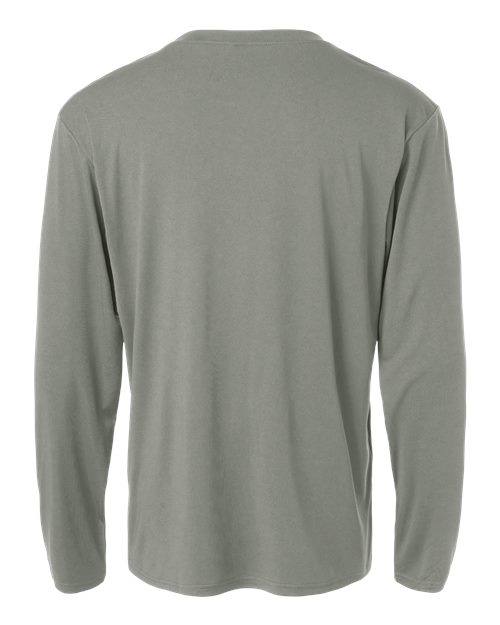 Unisex Pro-Lock Performance Long Sleeve T-Shirt - Greystone Back