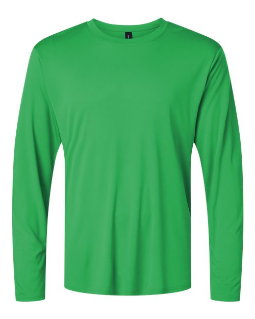 AllPro Unisex Pro-Lock Performance Long Sleeve T-Shirt - Kelly Green Front