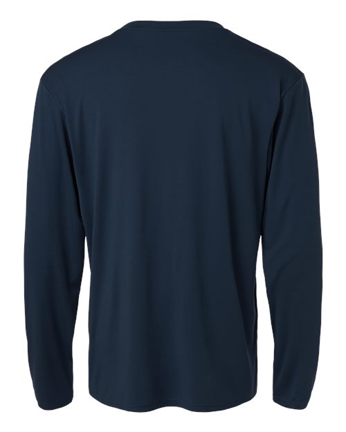 Unisex Pro-Lock Performance Long Sleeve T-Shirt - Navy Back