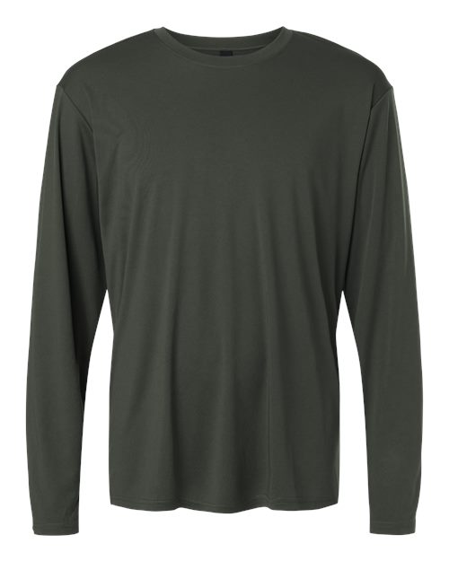 Unisex Pro-Lock Performance Long Sleeve T-Shirt - Smoke Front
