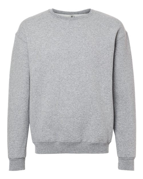 JERZEES Unisex Rugged Crewneck Sweatshirt - Athletic Heather Front
