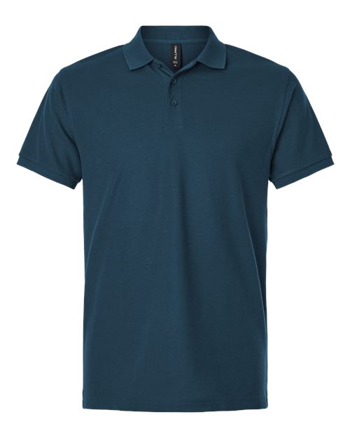 AllPro Men's Pique Polo - Atlantic Blue Front