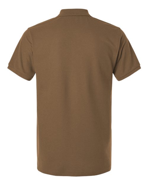Men's Pique Polo - Cigar Back