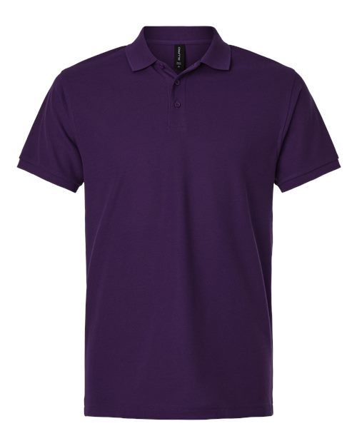 AllPro Men's Pique Polo - Purple Front