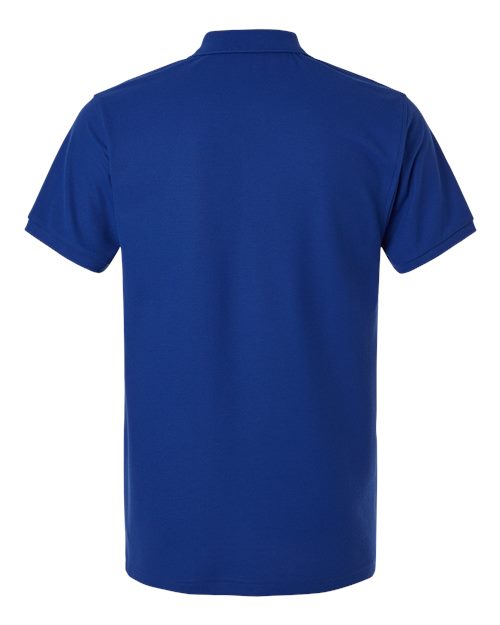 Men's Pique Polo - Royal Back