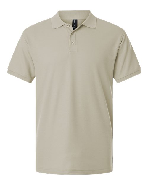 AllPro Men's Pique Polo - Sand Front