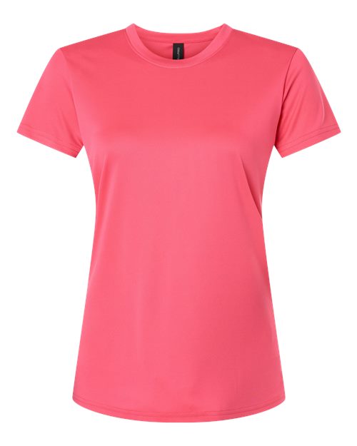 AllPro Women's Pro-Lock Performance T-Shirt - Bright Pink Front