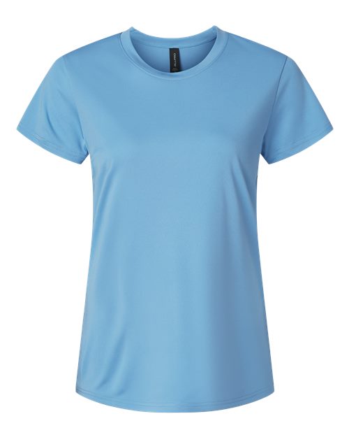 AllPro Women's Pro-Lock Performance T-Shirt - Carolina Blue Front