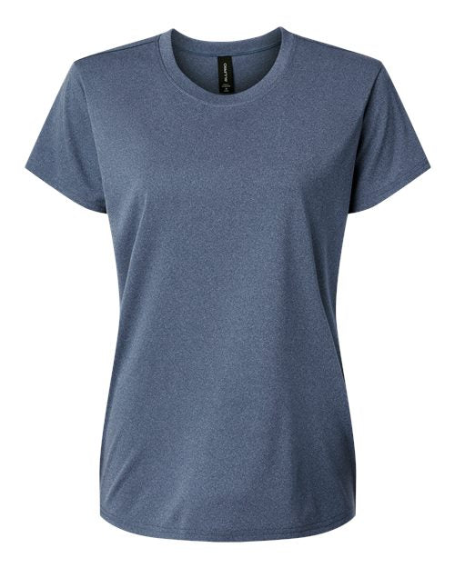 AllPro Women's Pro-Lock Performance T-Shirt - Heather Navy Front