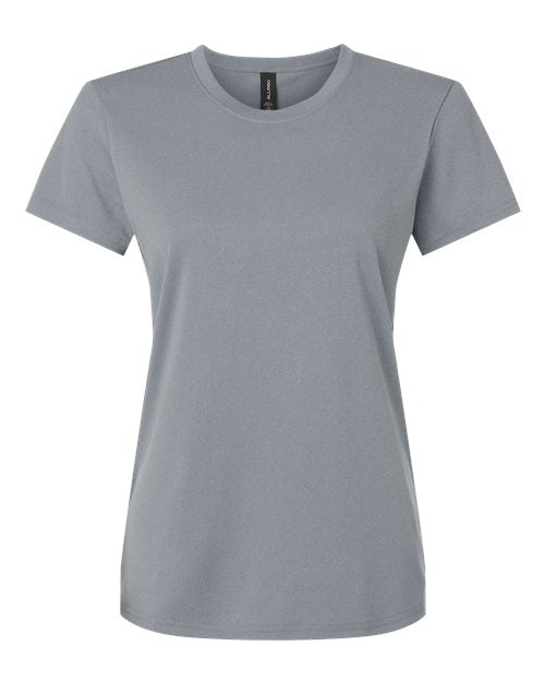AllPro Women's Pro-Lock Performance T-Shirt - Heather Steel Front