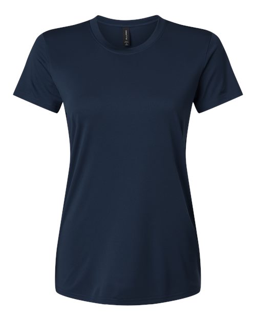 AllPro Women's Pro-Lock Performance T-Shirt - Navy Front
