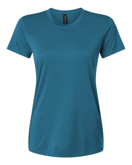 AllPro Women's Pro-Lock Performance T-Shirt - Pacific Blue Front