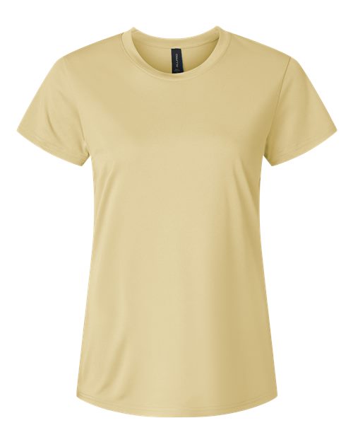 AllPro Women's Pro-Lock Performance T-Shirt - Vegas Gold Front