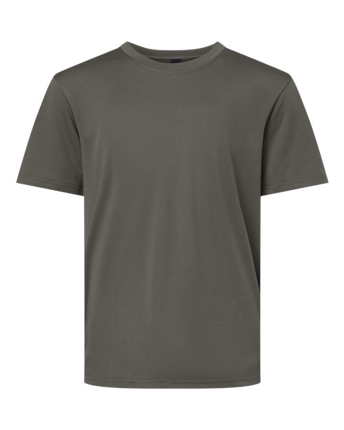 AllPro Youth Pro-Lock Performance T-Shirt - Charcoal Front