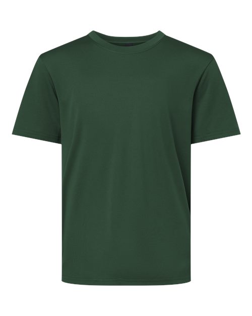 AllPro Youth Pro-Lock Performance T-Shirt - Forest Green Front