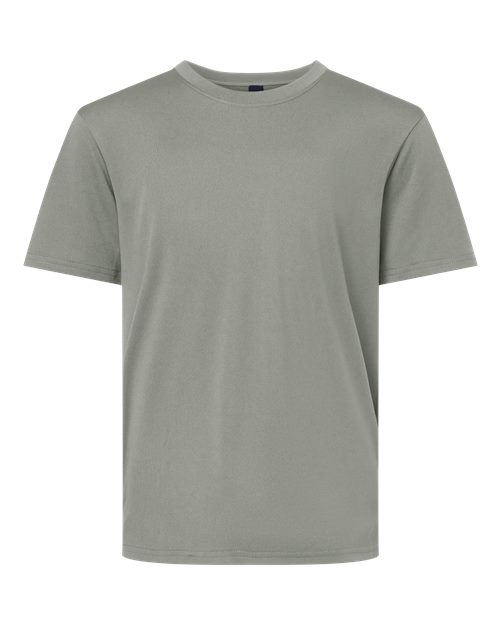 AllPro Youth Pro-Lock Performance T-Shirt - Greystone Front