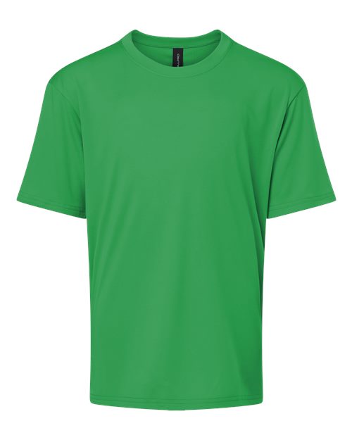 AllPro Youth Pro-Lock Performance T-Shirt - Kelly Green Front