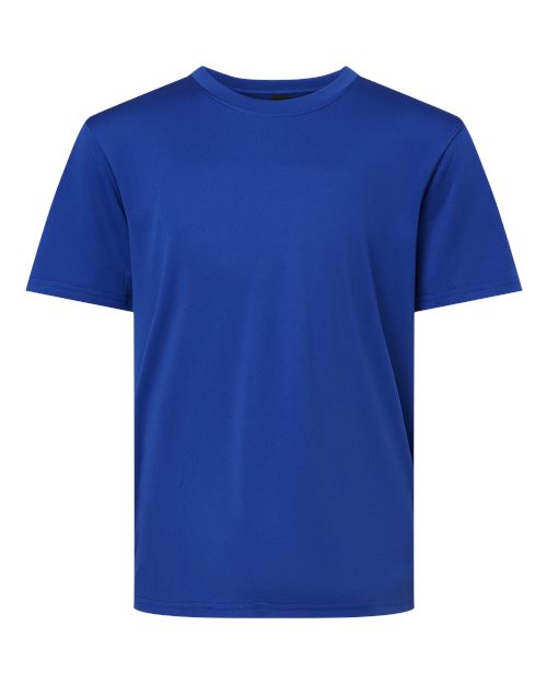 AllPro Youth Pro-Lock Performance T-Shirt - Royal Front