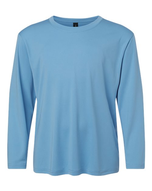 AllPro Youth Pro-Lock Performance Long Sleeve T-Shirt - Carolina Blue Front