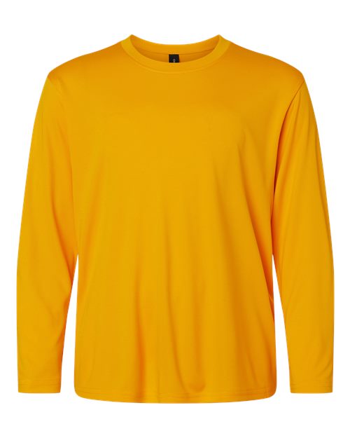 AllPro Youth Pro-Lock Performance Long Sleeve T-Shirt - Gold Front