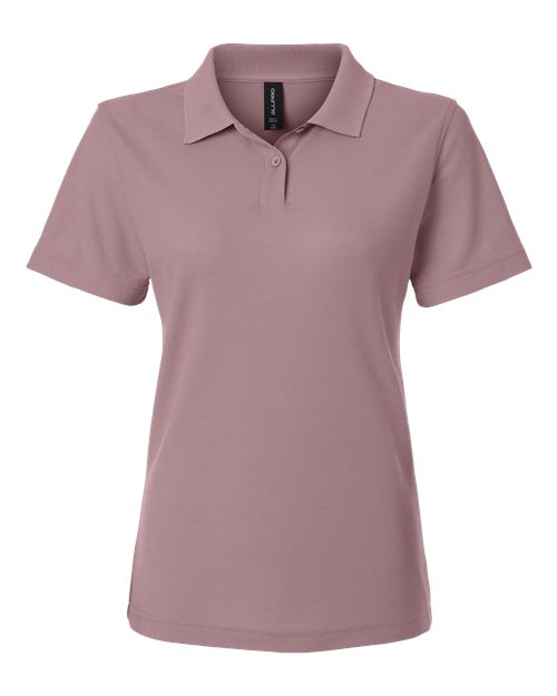 AllPro Women's Pique Polo - Deep Lavender Front