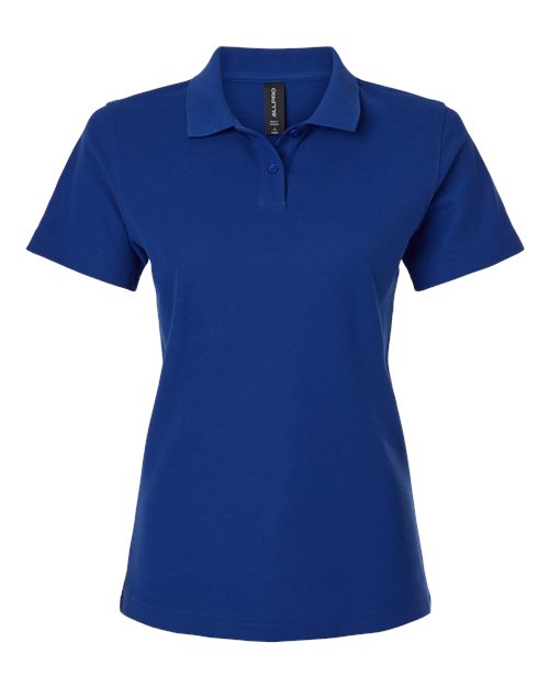AllPro Women's Pique Polo - Royal Front