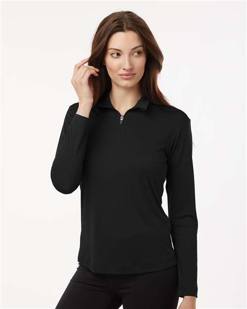 AllPro Women's Pro-Lock Performance Quarter-Zip Pullover - Model Front