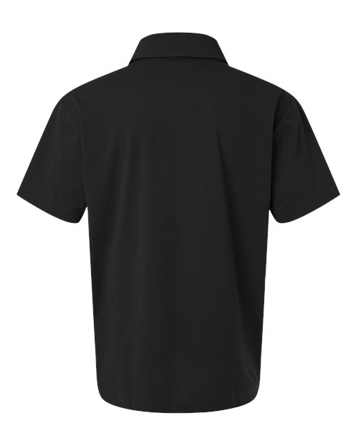 Men's Pro-Flex Sorona® Polo - Black Back